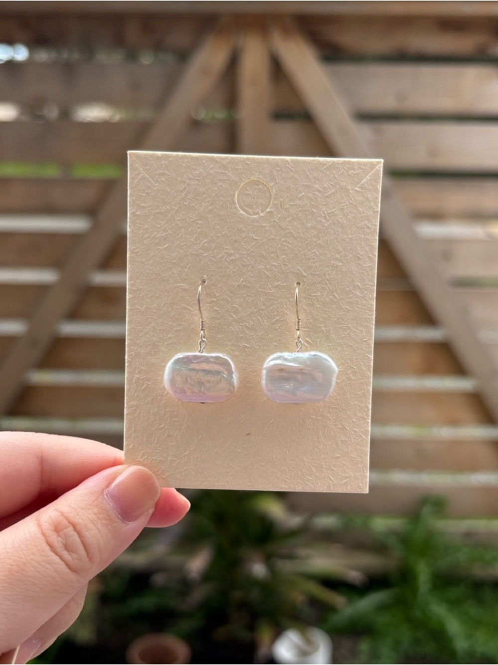 [clearance] Freshwater Baroque Pearl Earrings